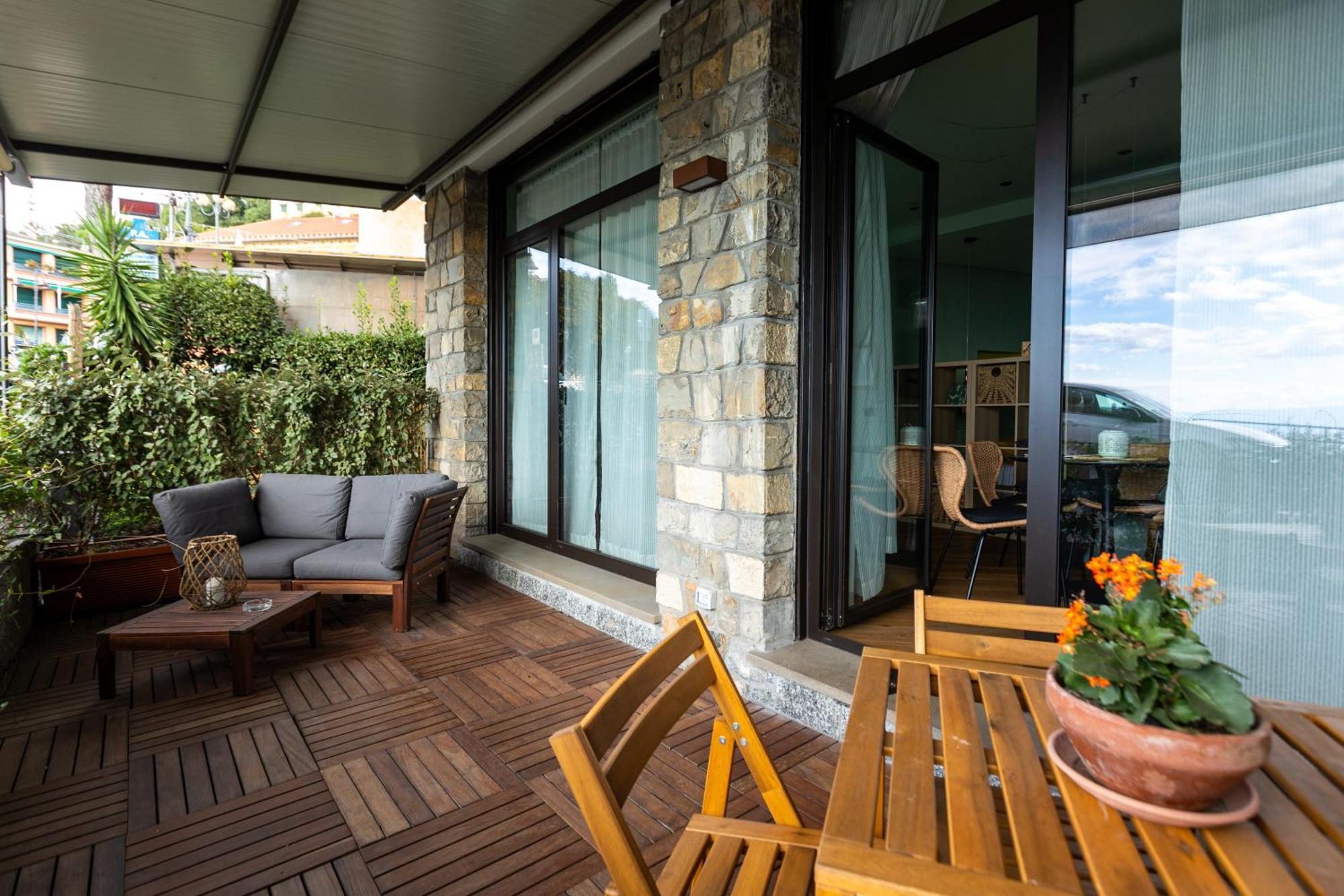 La Casa Che T'Ama A Ruta Di Camogli Villa Exteriör bild